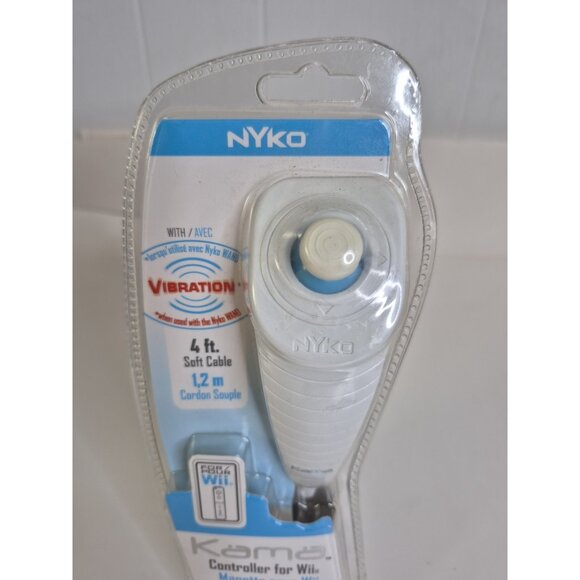 Nyko Kama Wired Nunchuck Controller for Wii #87075-A50  4ft- White - NEW/SEALED - Picture 5 of 7
